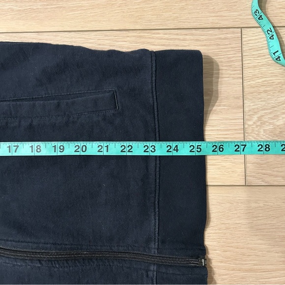 Armani EA7 Black Blue Striped Full-Zip Track Jacket Medium - Picture 6 of 6